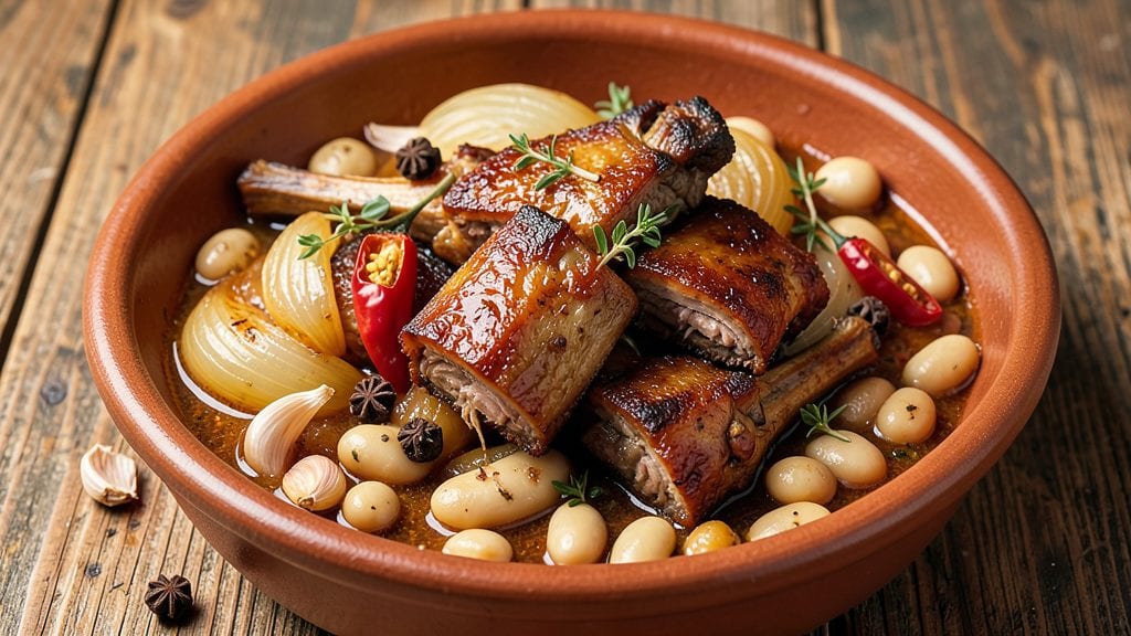 Authentic Jamaican Oxtail with Butter Beans Recipe: Slow-Cooked Richness with Spiced Depth