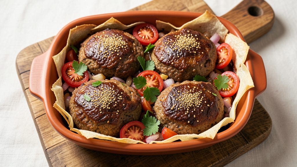 Baked Kafta Recipe: Spiced Middle Eastern Meatballs With Crispy Edges