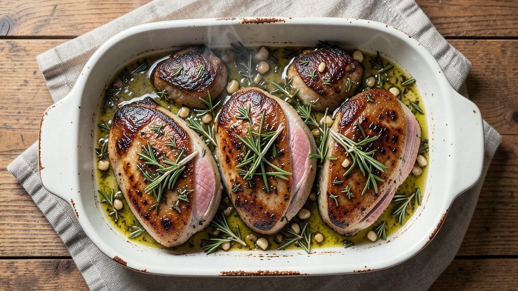 Baked Veal Chops Recipe: Herb-Crusted Tenderness With Pan-Seared Finish