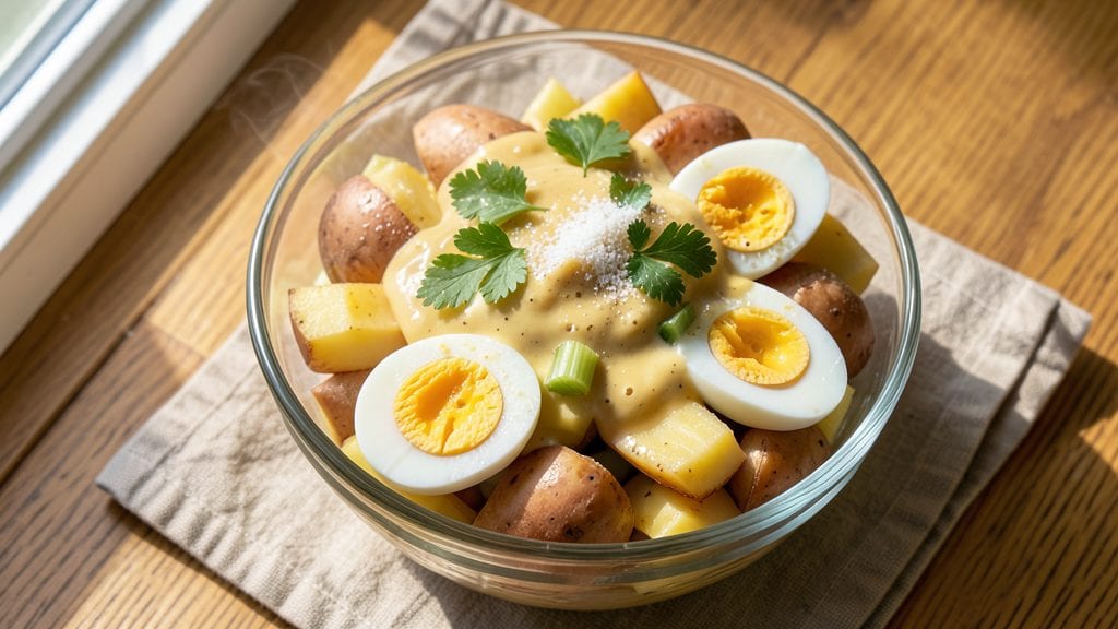 Betty Crocker's Old-Fashioned Potato Salad Recipe: Creamy Mayonnaise and Mustard Classic