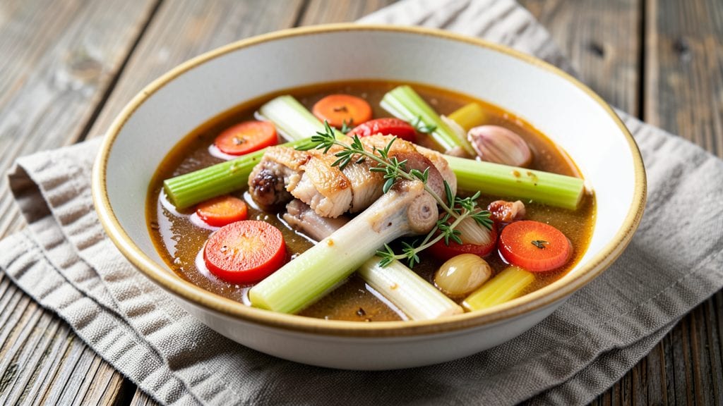 Duck Broth Recipe: Rich Umami Depth From Duck Bones and Aromatics