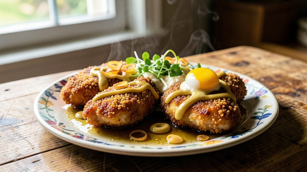 Fried Catfish With Mustard Recipe: Crispy Cornmeal Crust and Tangy Kick