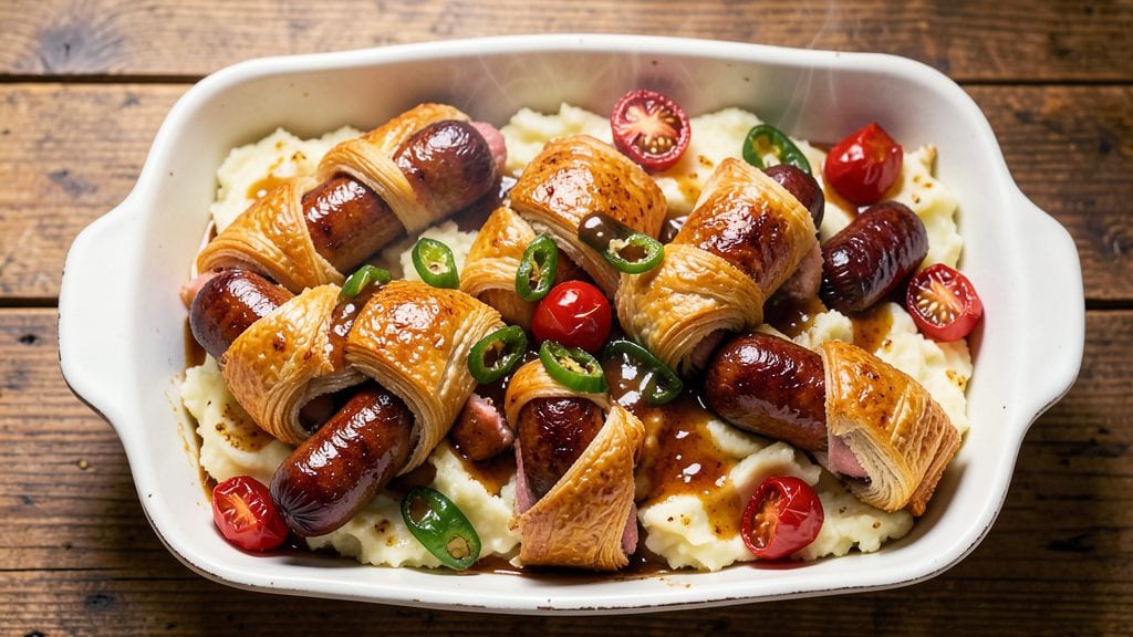 Polish Pigs in a Blanket Recipe: Crispy Dough Wrapped Around Juicy Sausage Bites
