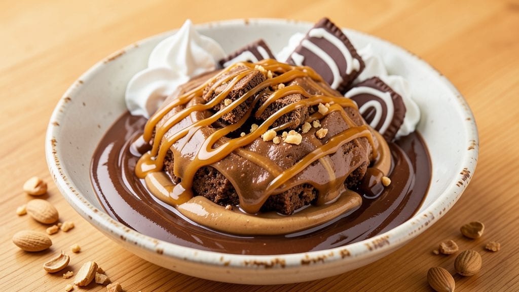 Snickers Dip Recipe: Warm Chocolate Peanut Butter Bliss